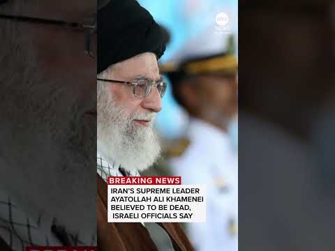 You are currently viewing Iran’s supreme leader Ayatollah Ali Khamenei believed to be dead, Israeli officials say