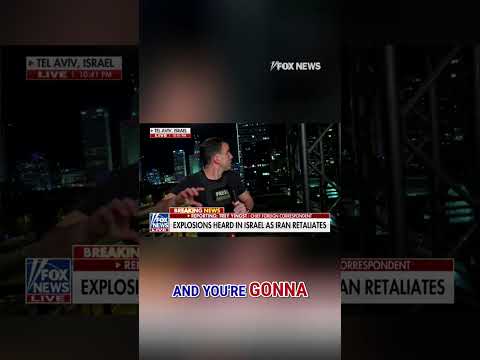 You are currently viewing ‘We gotta move’: Iran launches massive missile barrage at Tel Aviv #shorts #news #foxnews #us