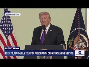 Read more about the article Trump announces prescription drug website TrumpRx