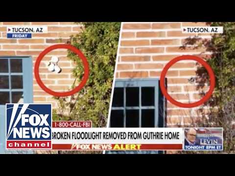 Read more about the article NEW: Floodlight apparently taken down at Guthrie home