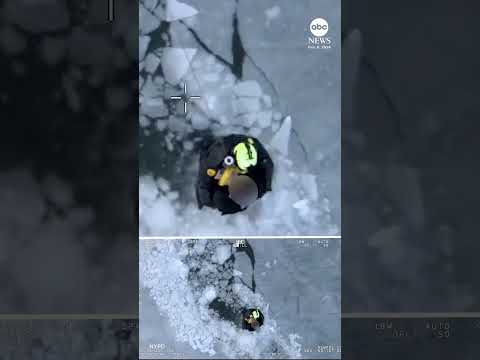Read more about the article 3 rescued after falling through icy waters