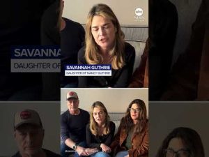 Read more about the article Savannah Guthrie in new video pleads for mother’s return: ‘We will pay’