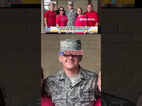 Read more about the article National Guard members to receive Purple Hearts after DC shooting