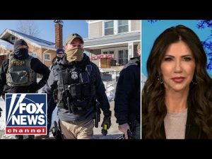 Read more about the article Noem RESPONDS to Dems’ impeachment claims, media’s deportation quota ‘lies’