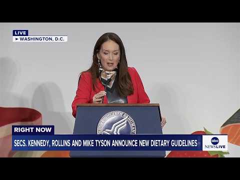 You are currently viewing LIVE: Sec. Kennedy, Sec. Rollins and Mike Tyson announce new dietary guidelines