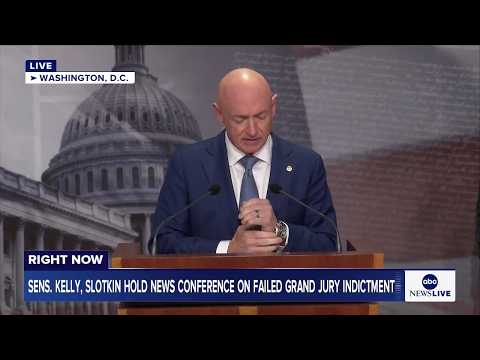 You are currently viewing LIVE: Sen. Kelly and Sen. Slotkin hold news conference on failed grand jury indictment