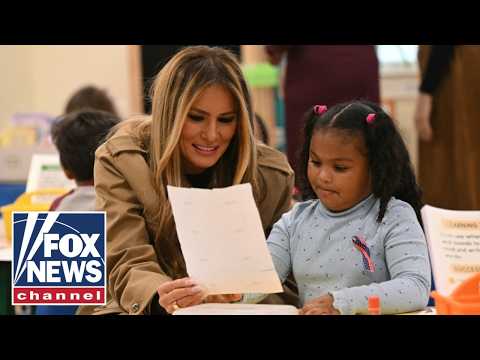 You are currently viewing WATCH LIVE: Melania Trump celebrates Valentine’s Day with children at NIH