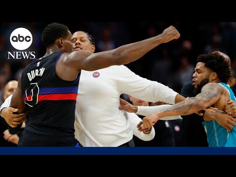 You are currently viewing NBA on-court brawl leads to 4 player suspensions