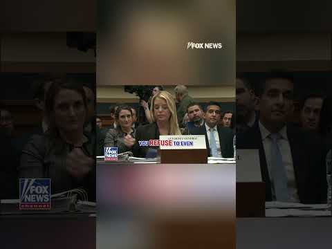 You are currently viewing AG Bondi THROWS DOWN with Jasmine Crockett at hearing #shorts #usa #us #news #politics