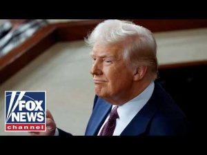 Read more about the article WATCH LIVE: President Donald Trump delivers State of the Union address