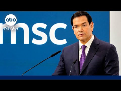 Read more about the article Rubio speaks at Munich Security Conference, sits down with Zelenskyy