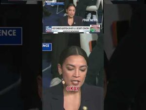Read more about the article WATCH: AOC’s ‘word salad’ leaves audience confused #shorts #foxnews #news