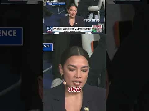 Read more about the article WATCH: AOC’s ‘word salad’ leaves audience confused #shorts #foxnews #news