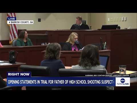 Read more about the article LIVE: Trial underway for suspect’s father in Georgia school shooting