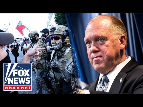 You are currently viewing Homan FIRES BACK as Dems demand ICE agents remove masks