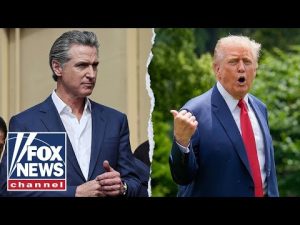 Read more about the article ‘LOSER’: Trump BLASTS Newsom over UK climate deal