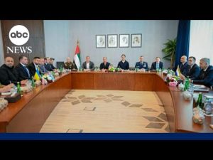 Read more about the article Trilateral US-Ukraine-Russia peace talks resume in UAE after major energy attack