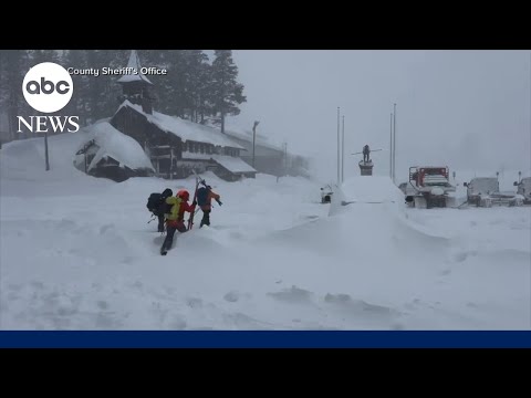 You are currently viewing 6 rescued as efforts for missing continue following California avalanche: Authorities