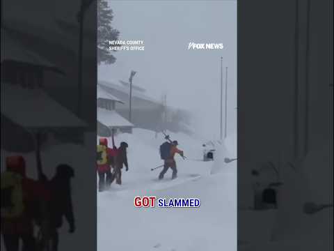 You are currently viewing Multiple skiers BURIED in California avalanche prompting search, rescue efforts #shorts #avalanche