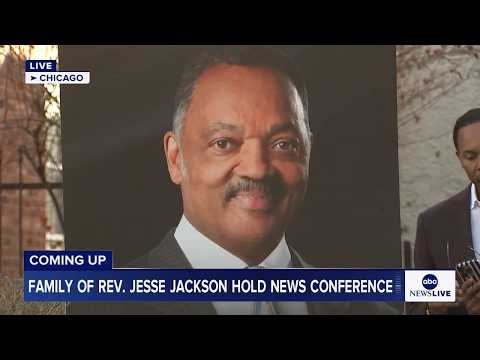Read more about the article COMING UP: Family of Rev. Jesse Jackson hold news conference in Chicago