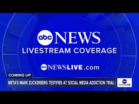 Read more about the article COMING UP: Meta’s Mark Zuckerberg testifies at social media addiction trial
