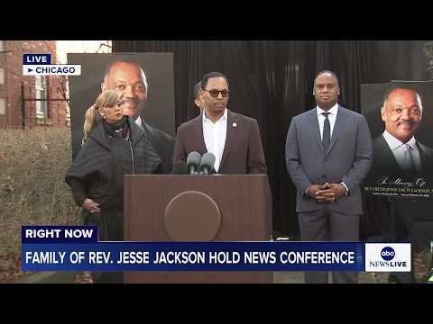 You are currently viewing LIVE: Family of Rev. Jesse Jackson hold news conference in Chicago