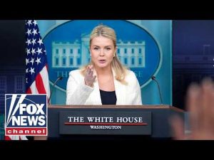 Read more about the article WATCH LIVE: Leavitt briefs as US military buildup continues near Iran