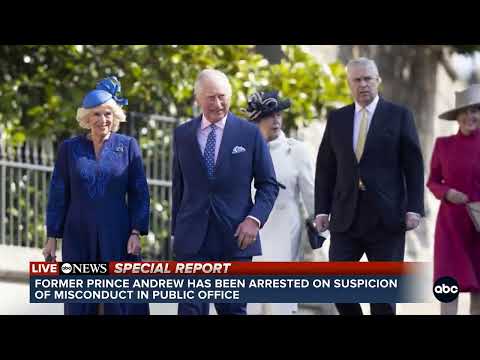 Read more about the article British police arrest Andrew Mountbatten-Windsor on suspicion of misconduct