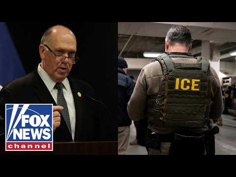 Read more about the article Tom Homan slams Dems trying to abolish ICE: ‘GOOD LUCK with that’