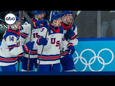 Read more about the article US men’s hockey team to face Canada for gold at Winter Games