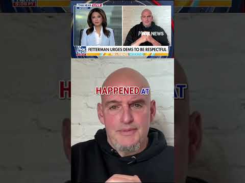 Read more about the article Fetterman URGES Dems to ‘respect the office’ ahead of State of the Union #foxnews #news #shorts