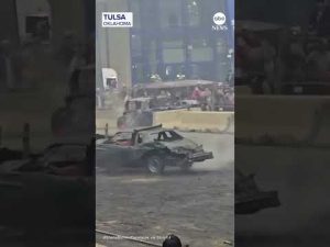 Read more about the article Demolition derby car crashes into crowd in Oklahoma