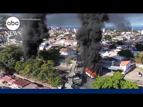 Read more about the article Violence flares after security forces kills Mexican drug lord