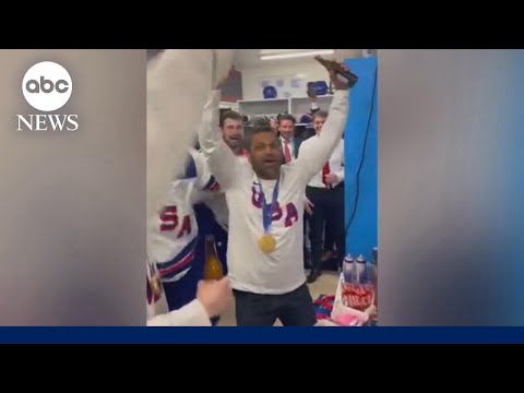 Read more about the article FBI Director Kash Patel joins Team USA hockey in gold medal celebration