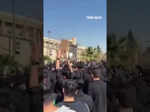 Read more about the article New anti-government protests ERUPT at university in Iran #shorts #foxnews #iran #world