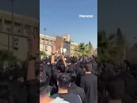 Read more about the article New anti-government protests ERUPT at university in Iran #shorts #foxnews #iran #world