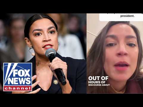 Read more about the article SEE IT: AOC breaks silence after major hiccup goes viral