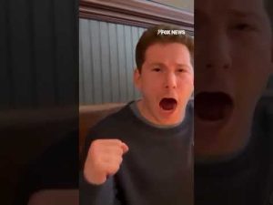 Read more about the article NATIONAL PRIDE: New Yorkers celebrate Team USA Men’s Hockey defeating Canada #hockey #usa #shorts