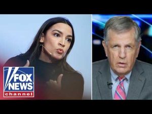 Read more about the article AOC did not only ‘stumble,’ she ‘misstated’ the policy, Brit Hume says
