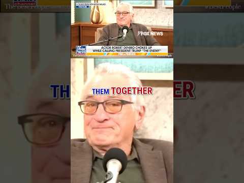 Read more about the article WATCH: De Niro CHOKES UP while attacking Trump in new interview #foxnews #news #shorts #actor
