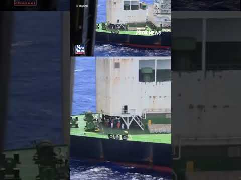 You are currently viewing WATCH: US captures sanctioned ship in Indian Ocean #foxnews #news #shorts #military #ocean