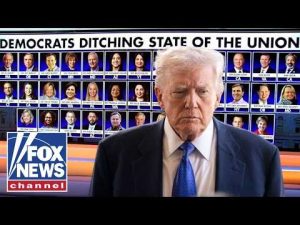 Read more about the article PARTY PROTEST: Dems to stage COUNTER State of the Union event