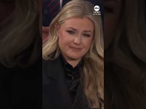 Read more about the article Erika Kirk attends State of the Union as Trump pays tribute to Charlie Kirk