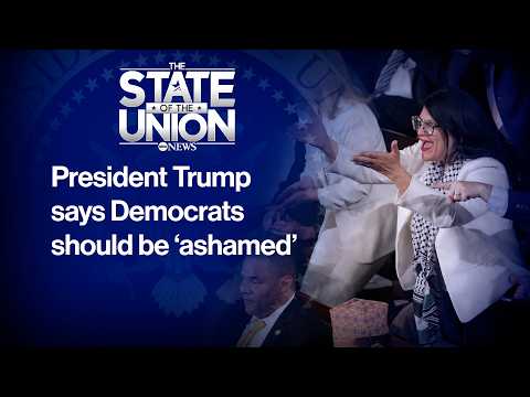 Read more about the article State of the Union: Trump says Democrats should be ‘ashamed’