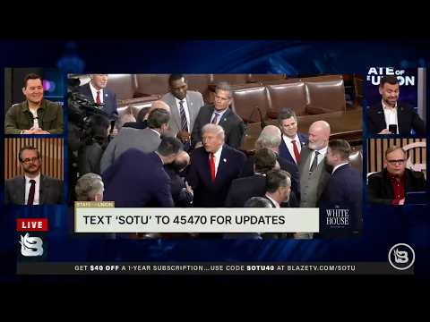 Read more about the article Watch the INSTANT Reactions to Trump’s SOTU from BlazeTV Hosts