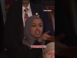 Read more about the article Ilhan Omar SHOUTS ‘you are a MURDERER’ at Trump during SOTU #shorts #trump #ilhanomar #politics #us