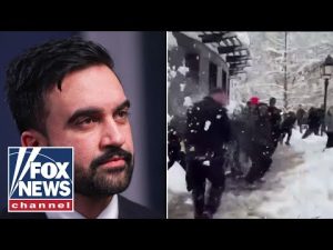 Read more about the article ‘INFURIATING’: Mamdani BLASTED over response to cops pelted with snow