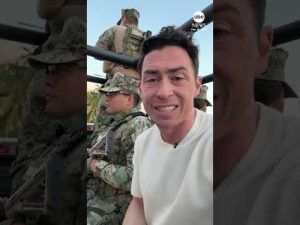 Read more about the article Mexican marines on patrol in Cancun in wake of cartel violence