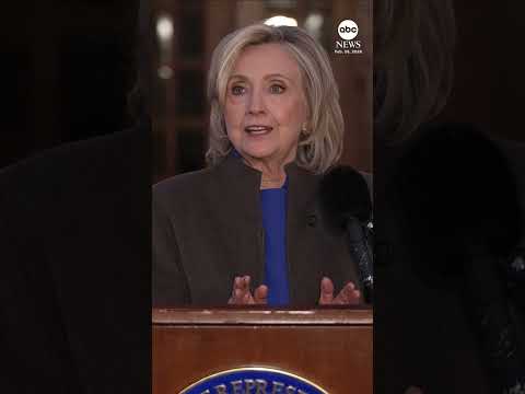You are currently viewing Hillary Clinton summarizes House Oversight Committee hearing on Epstein