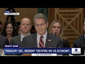 Read more about the article LIVE: Treasury Secretary Bessent testifies before Senate committee on U.S. economy